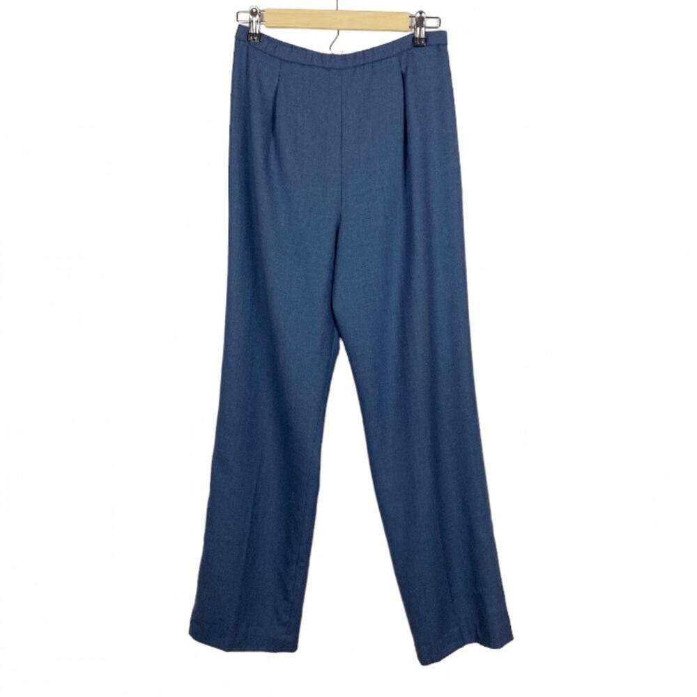 Pendleton Pants Womens Size 10 Virgin Wool Blue Dress Career
